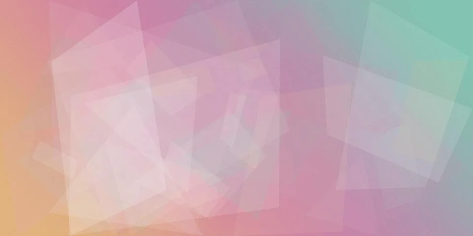 Soft pastel polygon abstract background with geometric shapes in pink, purp.. Illustrazione stock