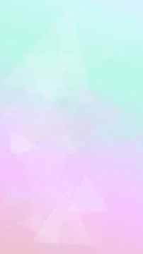 Soft pastel polygon gradient background in blue, mint, and pink tones, crea.. Stock Illustration