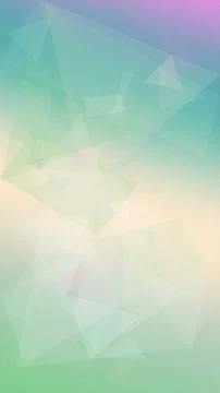 Soft pastel polygon shapes create an airy abstract pattern, ideal for clean.. Stock Illustration