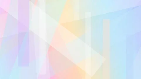 Soft pastel polygon shapes with a subtle geometric glow create a calm, mode.. 스톡 일러스트