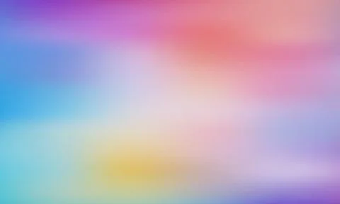 Soft Pastel Rainbow Gradient Background with Grain, Abstract Bright Sky and.. Stock Illustration