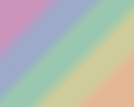 Soft pastel rainbow gradient background with gentle diagonal blend, airy mo.. Illustrazione stock