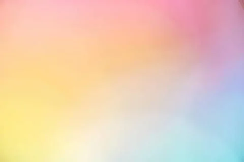 Soft pastel rainbow gradient background with smooth colors Stock Photos
