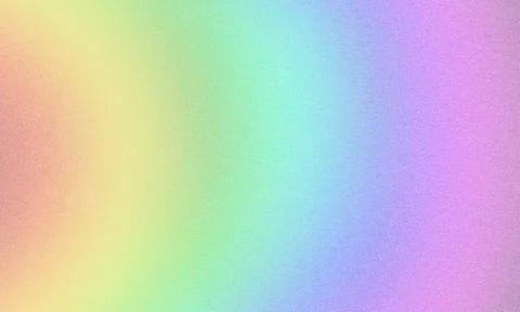 Soft pastel rainbow gradient with subtle noise texture background 스톡 일러스트