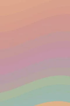 Soft pastel rainbow stripes create a calm abstract background with gentle g.. Stock-Illustration