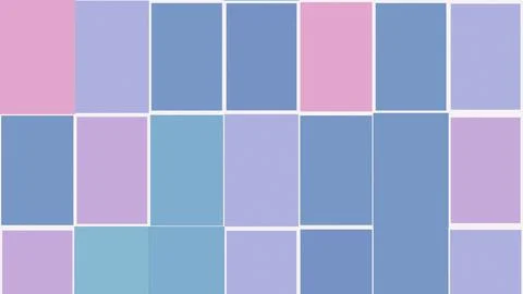 A soft pastel square mosaic pattern in pink and blue creates a calm, modern.. Stock Illustration