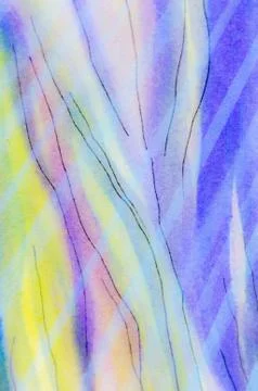 Soft pastel stripes background. Vertical. Stock Illustration