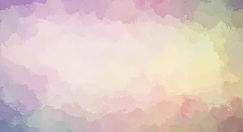 Soft pastel sunset sky Stock Illustration