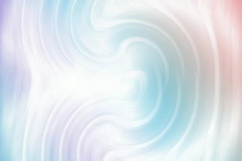 Soft Pastel Swirl Background | Light Blue, Lavender &amp; Pink Abstract Wave Stock Illustration