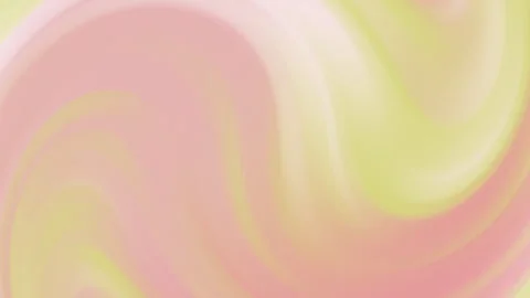 Soft Pastel Swirls Abstract Background Gentle Pink Yellow Fluid Motion Stock Footage 340155812
