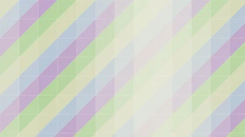 Soft Pastel triangle geometric pattern sweeping loop Stock Footage 342644296