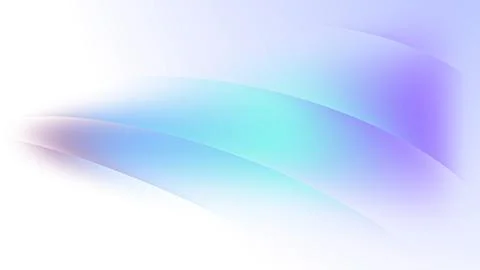 Soft pastel wave background with cyan, blue and lavender gradients, clean m.. Stock-Illustration