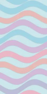 Soft pastel wavy gradient pattern in pink, blue, and lavender creates a cal.. Illustrazione stock