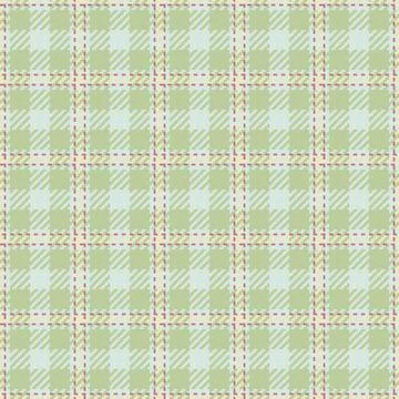 Soft, patterned texture featuring a classic plaid design in muted pastel colo Stock Illustration