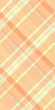 Soft peach and cream diagonal plaid pattern.  Perfect for textile design, bac 스톡 일러스트