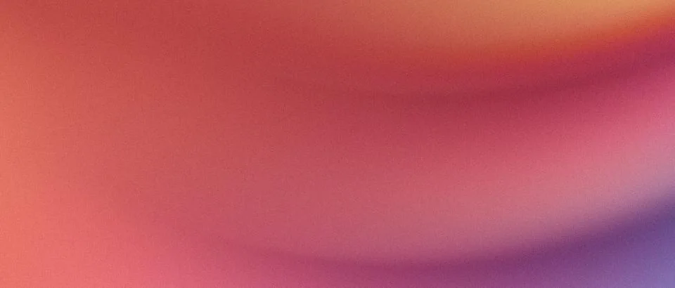 Soft peach and purple gradient background with warm grainy texture. Stock Illustration