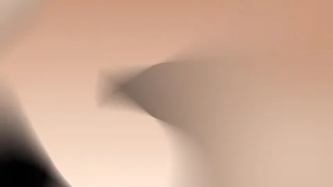 Soft peach and taupe gradient with smooth curves. Seamless loop background. 4K. Stock Footage 309701397