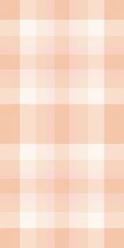 Soft peach and white gingham pattern. Perfect for textile design, website bac Stock Illustration