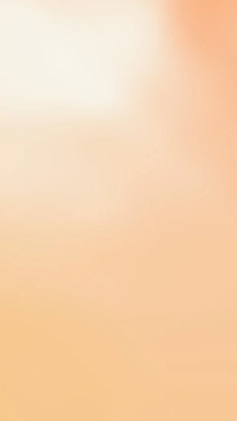 Soft Peach Gradient Light Glowing and Shifting in Abstract Minimal Background Video stock 334491973