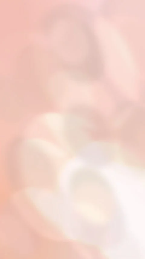 Soft Peach Orange Bokeh Background with Dreamy Light Effects Stock Footage 294416988