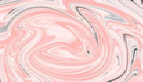 Soft Peach Pink Abstract Liquid Marble Background Stock Illustration