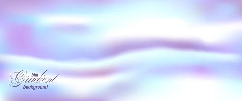 Soft pearlescent background with nacre gradient and pastel gradation in purple 库存插图