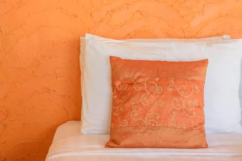 Soft pillows Stock Photos