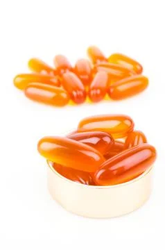 Soft pills Stock Photos