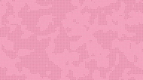Soft pink abstract background with black dots forming gentle. wavy patterns. Stock Footage 290327382