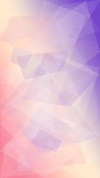 Soft pink and lavender polygonal geometric shapes create an elegant abstrac.. 스톡 일러스트