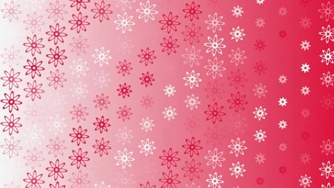 Soft Pink and Red Halftone Cross Pattern Loop Stock Footage 345979918