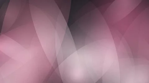 Soft Pink and Rose Abstract Background with Overlapping Curved Shapes Stock Illustration