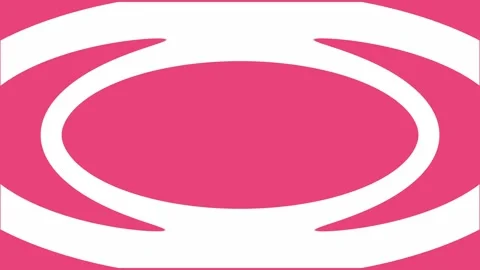 Soft pink and white concentric circles expanding in a gentle rhythmic loop Vídeos de archivo 332735742