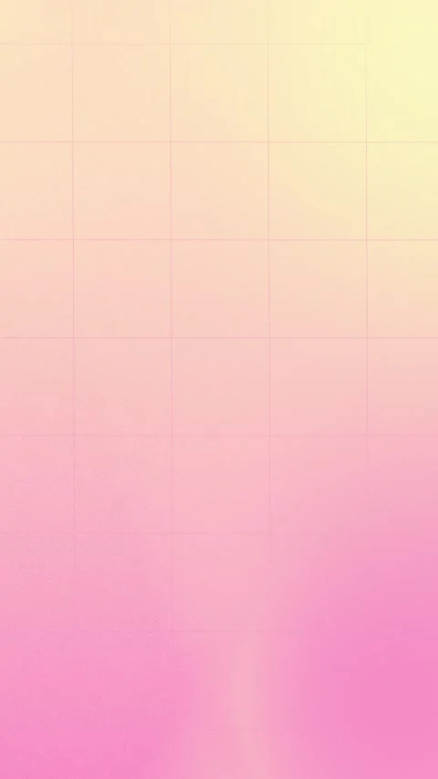 Soft pink and yellow gradient grid texture, seamless loop background. 4K. Видео 309856112