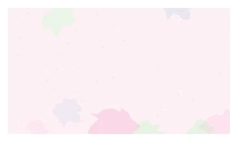 Soft pink background with scattered abstract shapes and small dots. Stockillustratie
