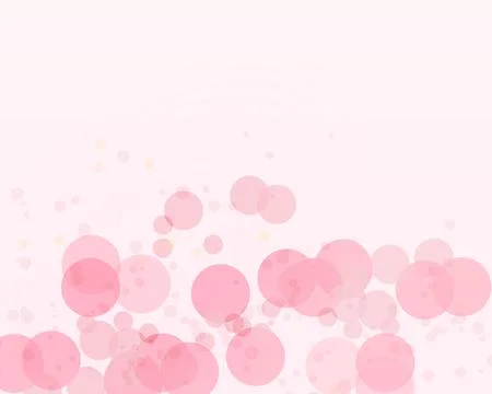 Soft Pink Bokeh Abstract Light Background Stock Illustration