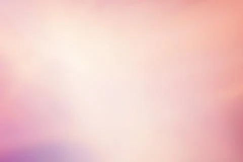 Soft pink cloudy is gradient pastel, Abstract Bokeh background in sweet color Stock Illustration