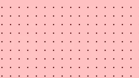 Soft Pink Dotted Grid Background Stock Footage 340880238