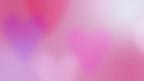 Soft Pink Floating Hearts Gradient Seamless Loop Background Stock Footage 320668416