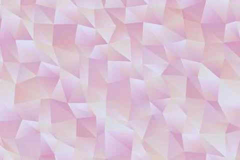 Soft pink geometric pattern with light pastel shades Stock Illustration