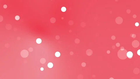 Soft pink glow with floating white circles Vídeos de archivo 335606755