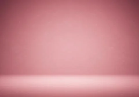 Soft pink gradient background with subtle light reflection and smooth texture Stock Photos
