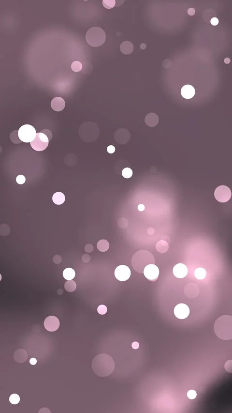 Soft Pink Light Particles Floating in Dreamy Abstract Background Видео 335662125