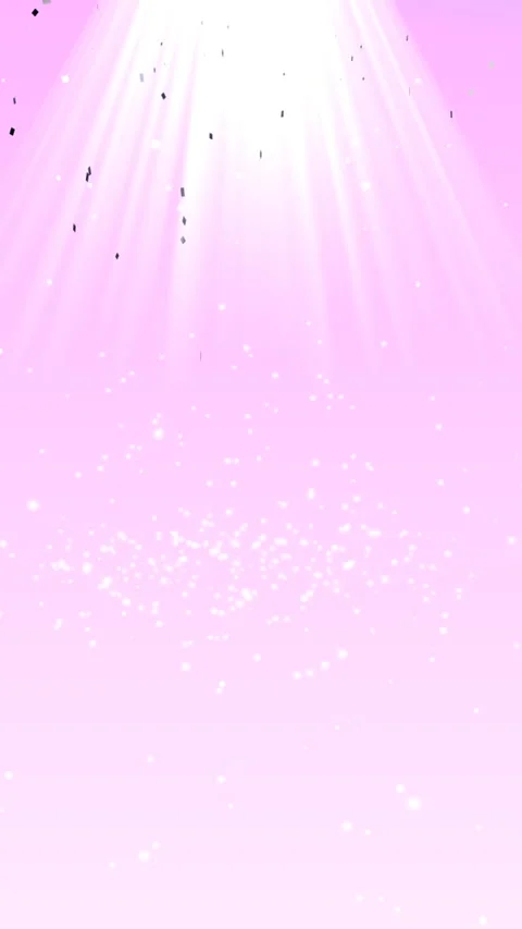 Soft Pink Light Rays With Sparkles and Gentle Glow for Dreamy Inspirational.. Stock Footage 336409900