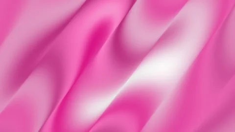 Soft pink liquid waves seamless loop gentle beauty background Stock Footage 331515563