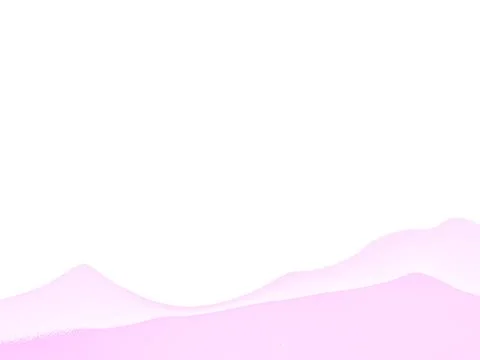 Soft pink mountain layers against a white sky.Illustration Stock Illustration