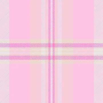 Soft pink plaid pattern. A classic check design evokes warmth and comfort. Id Stock Illustration