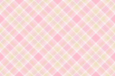 Soft pink plaid pattern. A delicate and timeless tartan design, ideal for bac 스톡 일러스트