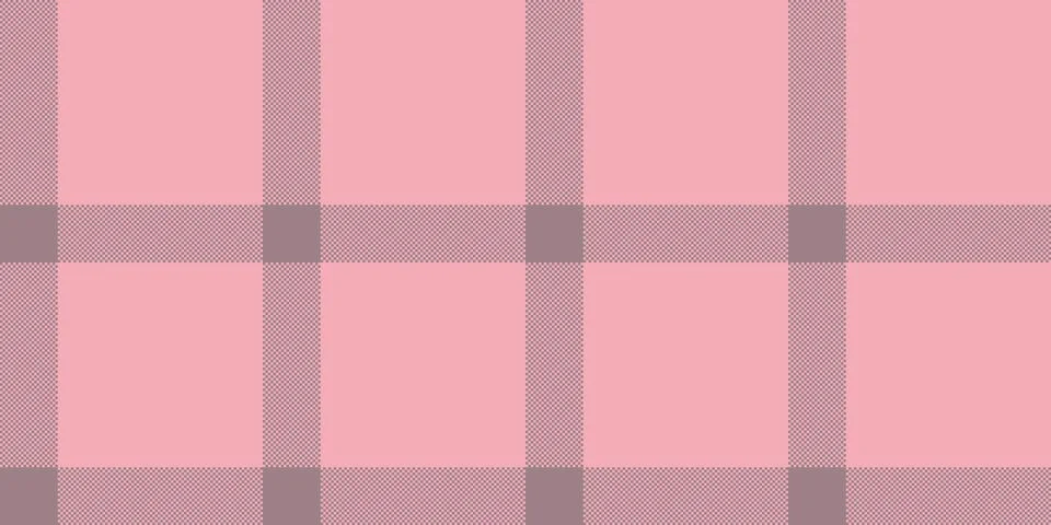 Soft pink plaid pattern with subtle texture. Ideal for backgrounds, textiles, Stock Illustration