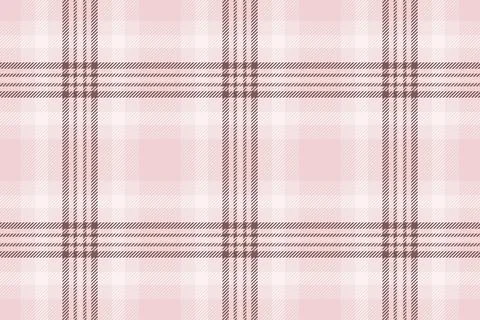 Soft pink plaid pattern. A subtle and versatile textile design, perfect for b Stock Illustration